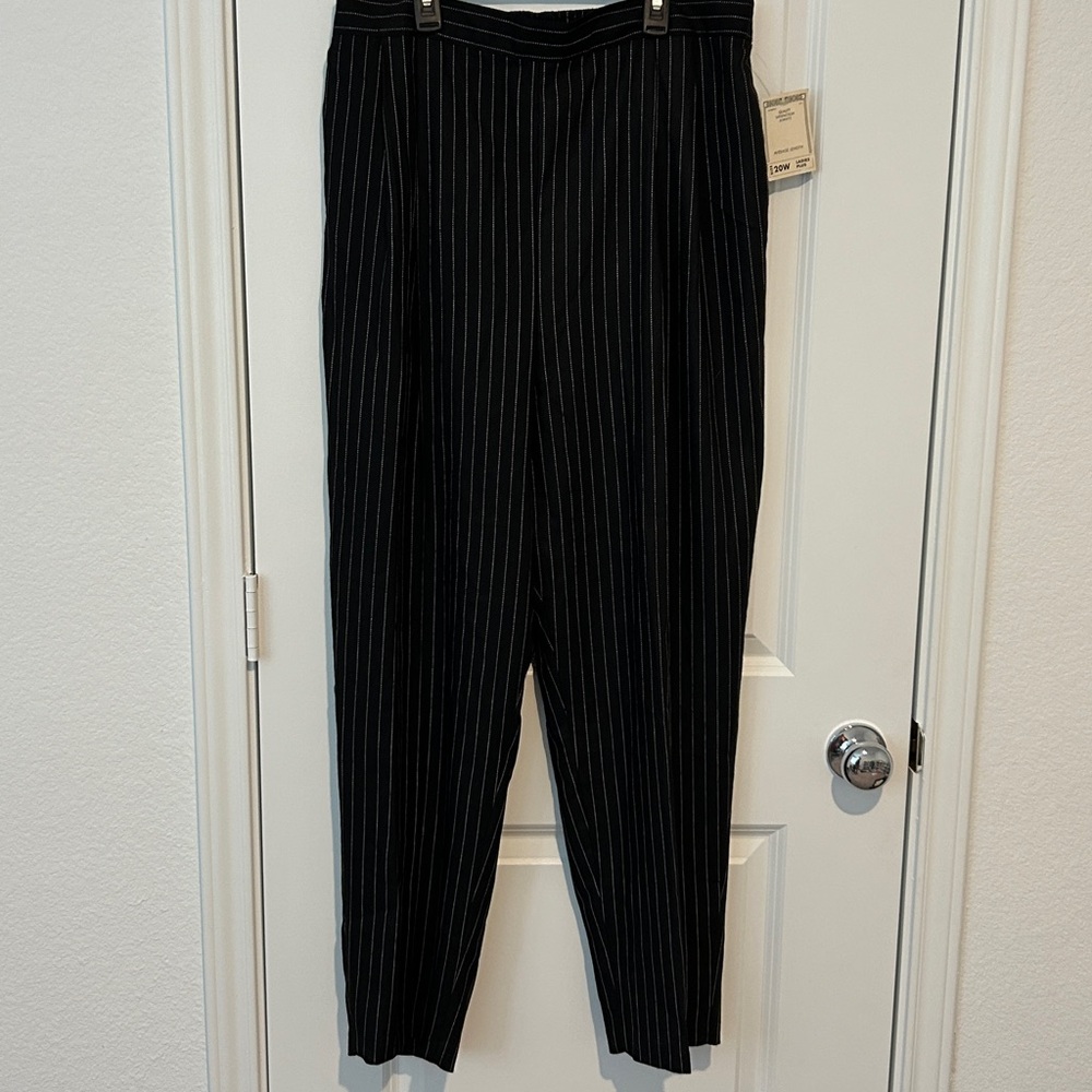 NWT Size 20 Tr Bentley dress pants pinstripe